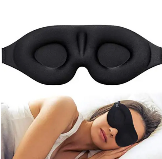 Ergonomic 3D Travel Eye Mask